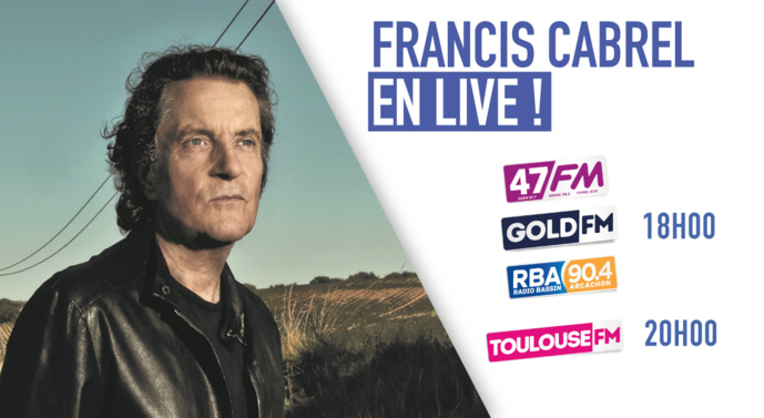 Cabrel en live sur les radios du groupe Mediameeting Cabrel en live sur les radios du groupe Mediameeting