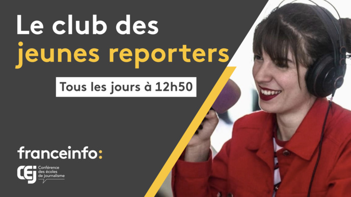franceinfo lance "Le club des jeunes reporters"