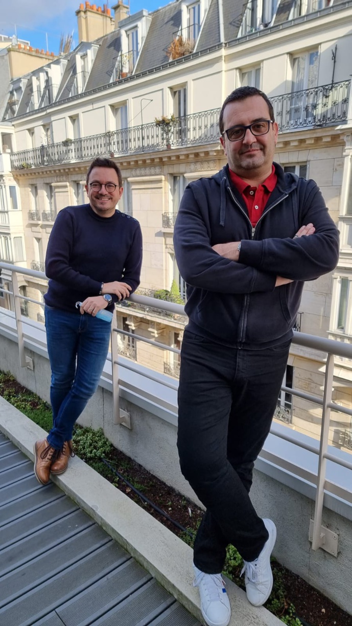 Dominique Bourron et Cyrille Tarenne veulent redorer la façade de Fun Radio de l'intérieur.