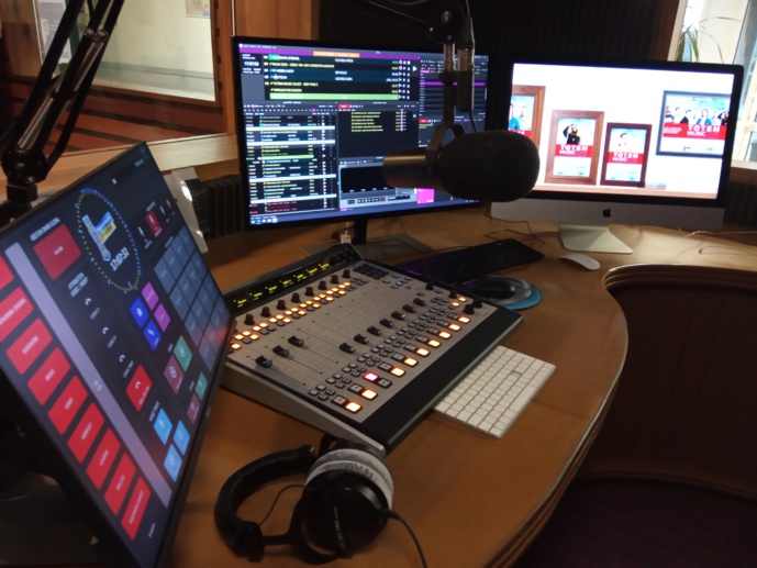 Les studios de Totem sont désormais équipés des nouvelles consoles Axia full IP. © Totem.