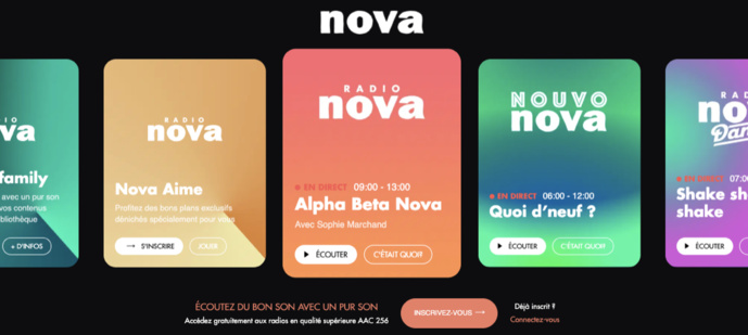 Radio Nova en forte croissance sur le numérique Radio Nova en forte croissance sur le numérique