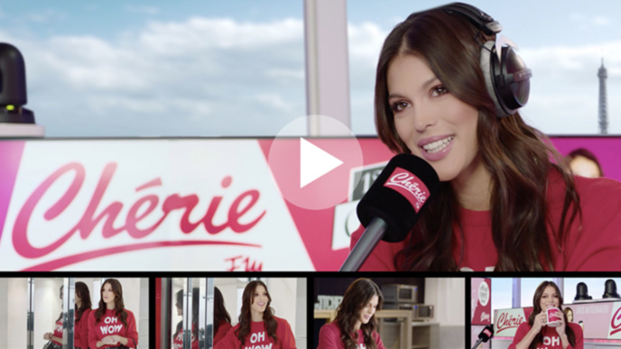 Chérie FM : une campagne pour le "Chérie Lunch" avec Iris Mittenaere
