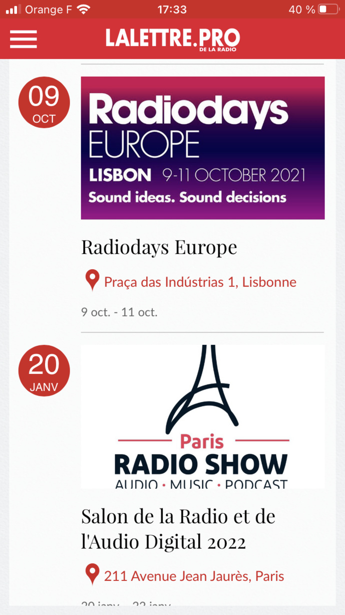 Téléchargez l'application gratuite de La Lettre Pro Téléchargez l'application gratuite de La Lettre Pro
