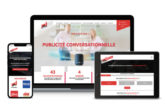 Un nouveau site web pour NRJ Global Un nouveau site web pour NRJ Global