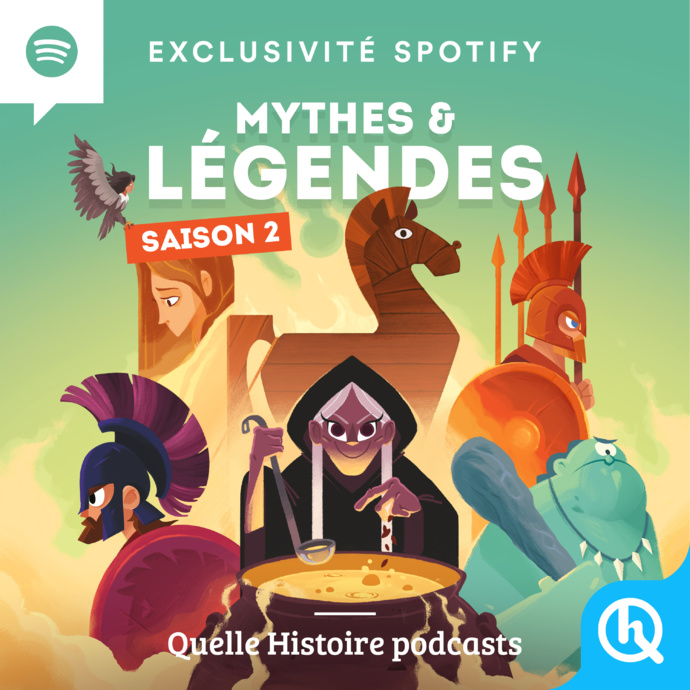 La série audio à succès "Mythes & Légendes" diffusée gratuitement sur Spotify La série audio à succès "Mythes & Légendes" diffusée gratuitement sur Spotify