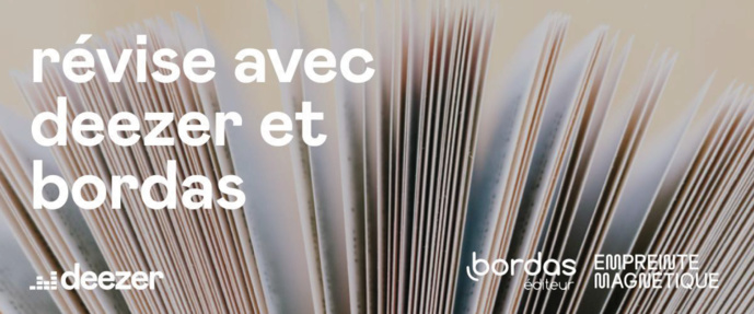 Le bac en poche grâce à Deezer et Bordas Le bac en poche grâce à Deezer et Bordas