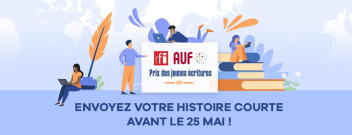 Lancement de l'édition 2021 du Prix RFI – AUF Jeunes écritures