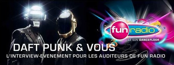 Daft Punk en interview sur Fun Radio