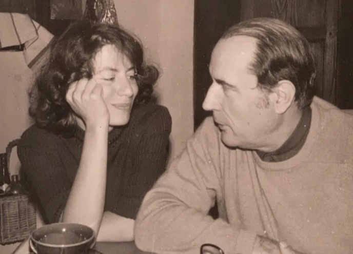 Anne Pingeot et François Miterrand © Photo DR Anne Pingeot et François Miterrand © Photo DR