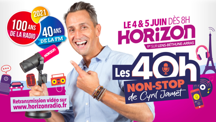 Horizon : une émission de 40 heures pour fêter la radio Horizon : une émission de 40 heures pour fêter la radio