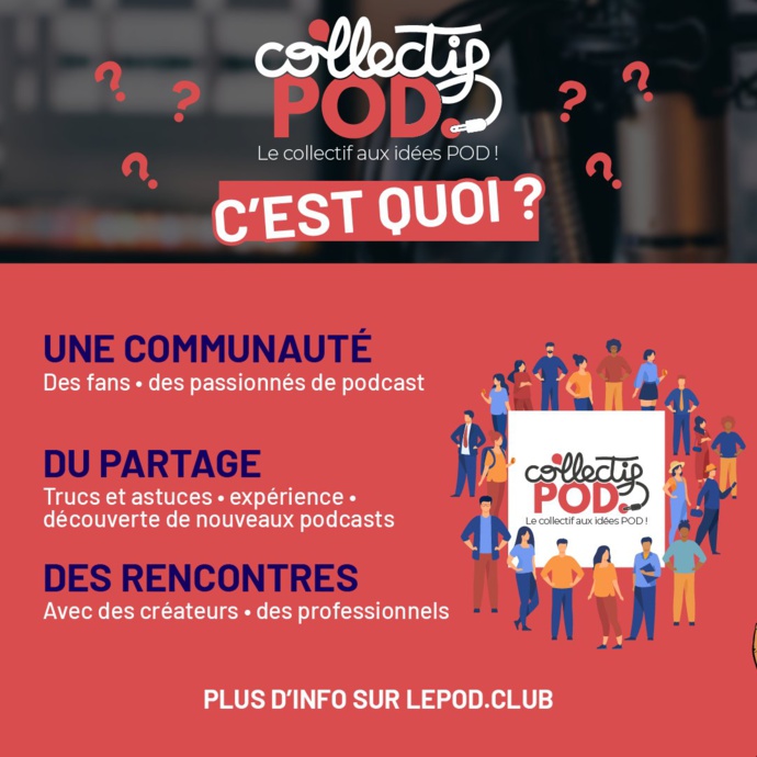 Le magazine LePOD. lance le Collectif POD. Le magazine LePOD. lance le Collectif POD.