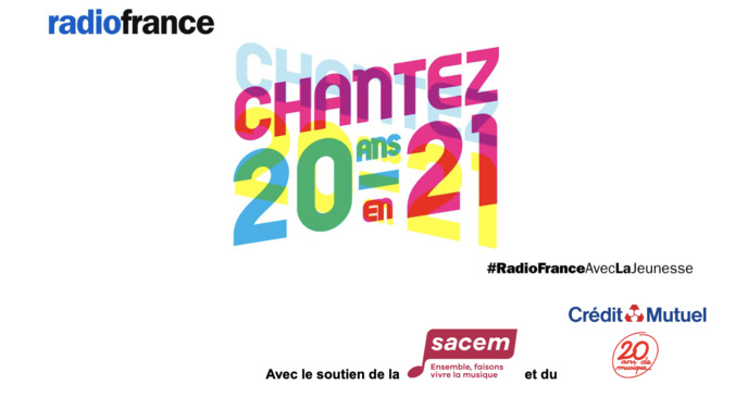 Radio France dévoile les finalistes de "Chantez 20 ans en 21"