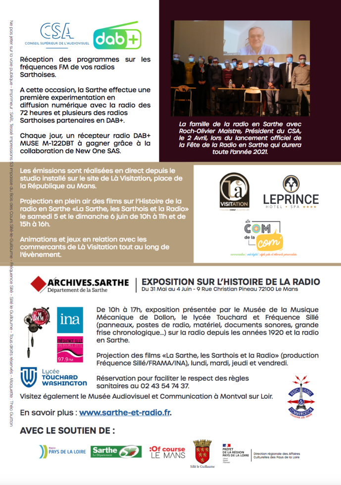 Les 72 Heures de la radio en Sarthe se préparent Les 72 Heures de la radio en Sarthe se préparent