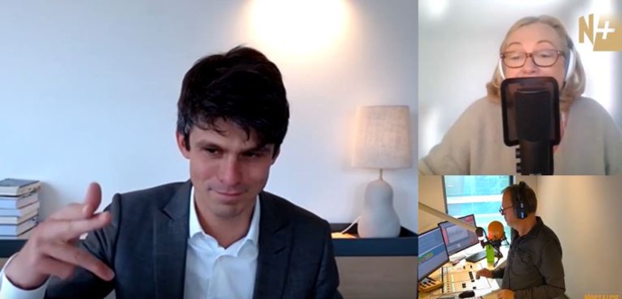 Le ministre flamand des médias Benjamin Dalle a virtuellement lancé Nostalgie+ © Nostalgie Le ministre flamand des médias Benjamin Dalle a virtuellement lancé Nostalgie+ © Nostalgie