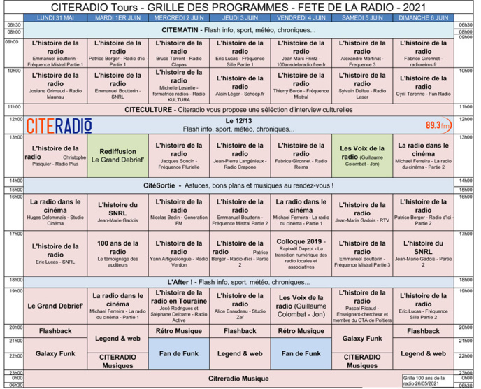 Fête de la radio : une fréquence temporaire pour CitéRadio Fête de la radio : une fréquence temporaire pour CitéRadio