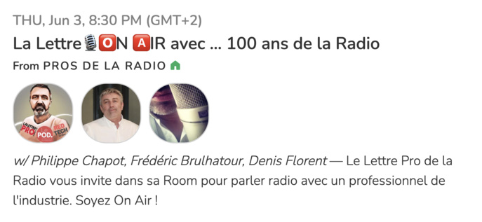 Ce soir à 21h, venez parler de la radio ! Ce soir à 21h, venez parler de la radio !