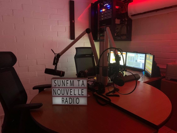 Sun FM est la seule radio associative de Mayotte à s'être dotée d'un studio professionnel. © D.R.