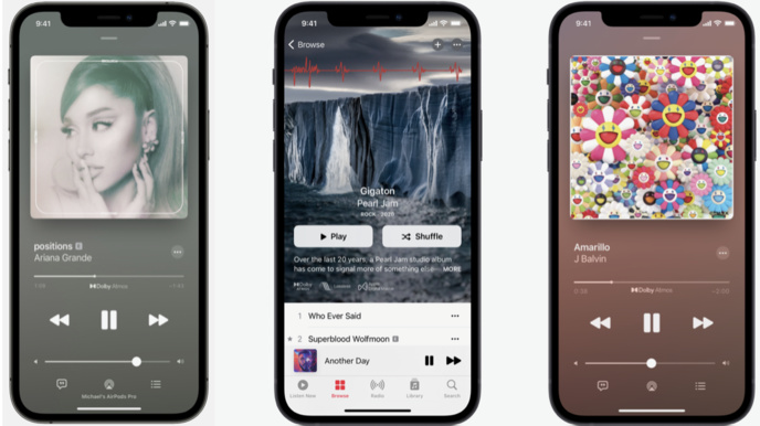 Apple Music : l'Audio Spatial et le Lossless sont maintenant disponibles