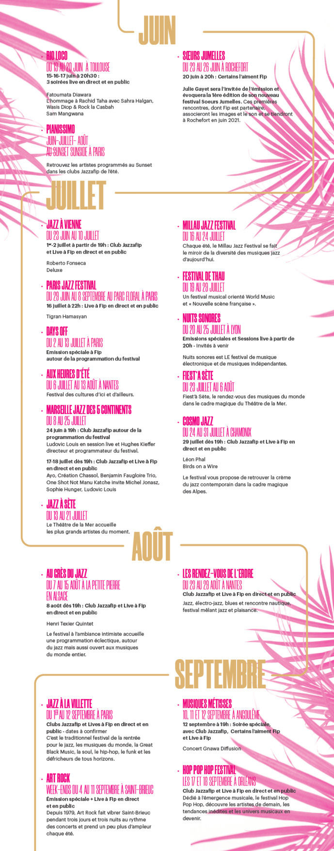 C'est enfin l'été sur FIP C'est enfin l'été sur FIP