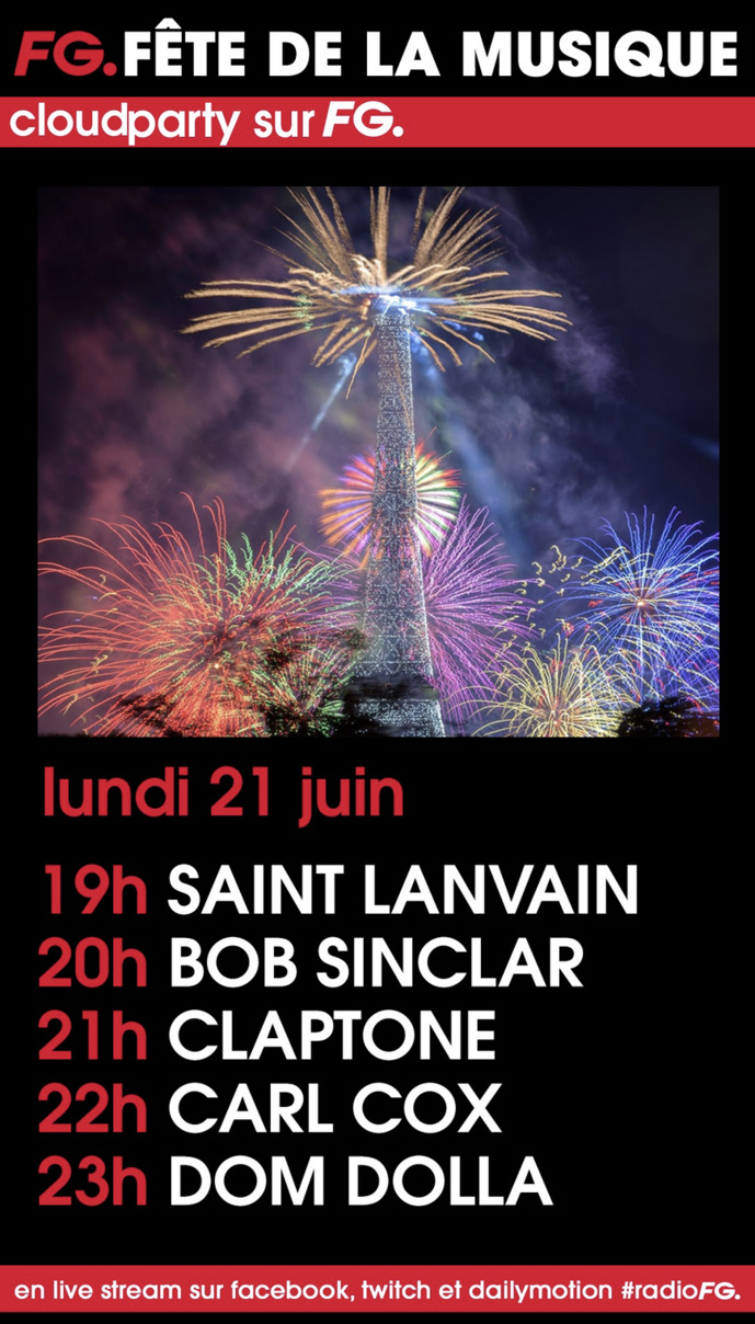 Ce lundi soir, Radio FG célèbre la musique Ce lundi soir, Radio FG célèbre la musique