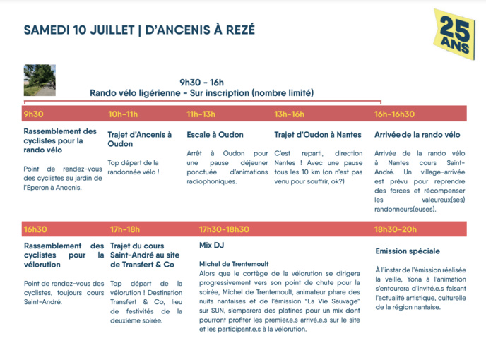 Le VRB Tour : 3 jours de fête pour l'anniversaire de SUN Le VRB Tour : 3 jours de fête pour l'anniversaire de SUN