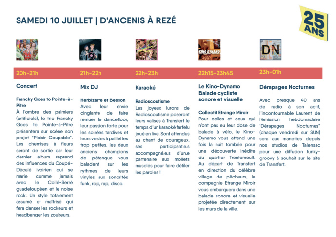 Le VRB Tour : 3 jours de fête pour l'anniversaire de SUN Le VRB Tour : 3 jours de fête pour l'anniversaire de SUN