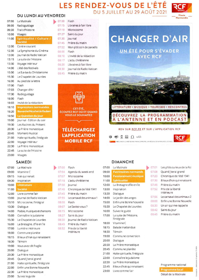 Un feuilleton radiophonique sur RCF Haute-Normandie Un feuilleton radiophonique sur RCF Haute-Normandie