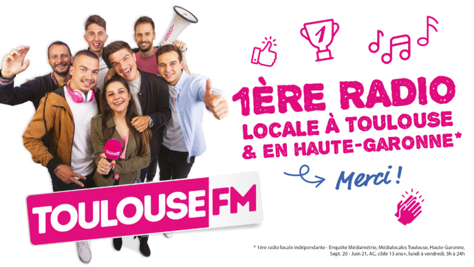 Toulouse FM : 1ère radio locale à Toulouse et en Haute-Garonne