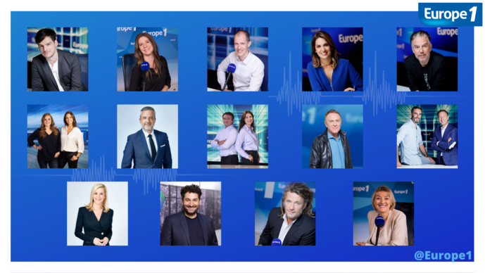 Rentrée : la grille complète d'Europe 1 Rentrée : la grille complète d'Europe 1