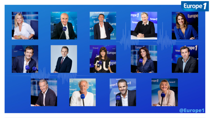 Rentrée : la grille complète d'Europe 1 Rentrée : la grille complète d'Europe 1