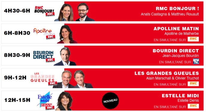 RMC : les temps forts de la nouvelle saison RMC : les temps forts de la nouvelle saison