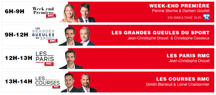 RMC : les temps forts de la nouvelle saison RMC : les temps forts de la nouvelle saison