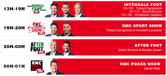 RMC : les temps forts de la nouvelle saison RMC : les temps forts de la nouvelle saison