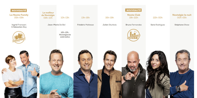 Belgique : "quelques aménagements" pour Nostalgie Belgique : "quelques aménagements" pour Nostalgie