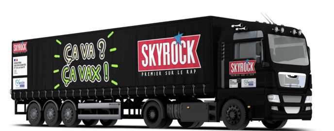 Une tournée du Vaxibus "Ça va ? Ça vax !" avec Skyrock Une tournée du Vaxibus "Ça va ? Ça vax !" avec Skyrock