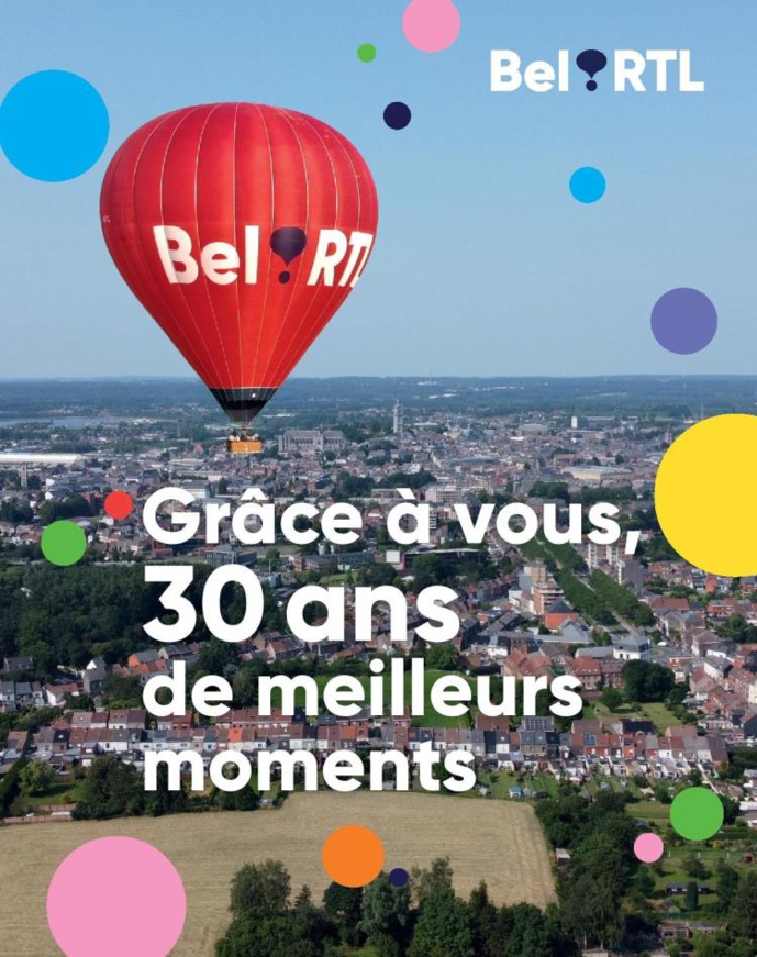 Une campagne pour fêter les 30 ans de Bel RTL Une campagne pour fêter les 30 ans de Bel RTL