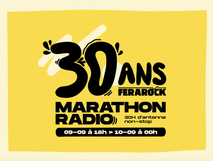30 heures d'antenne pour les 30 ans pour la Ferarock 30 heures d'antenne pour les 30 ans pour la Ferarock