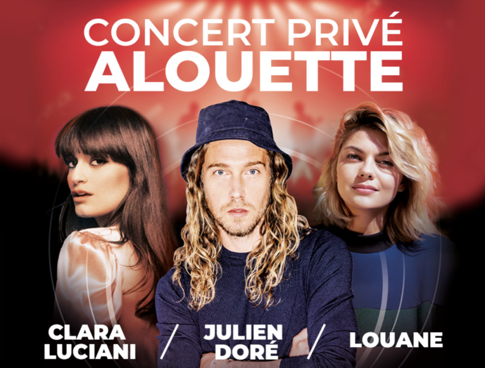 Alouette : premier "Concert Privé" de la saison