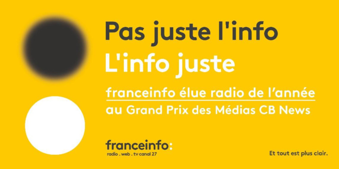 franceinfo élue meilleure station de radio au Grand Prix des médias franceinfo élue meilleure station de radio au Grand Prix des médias
