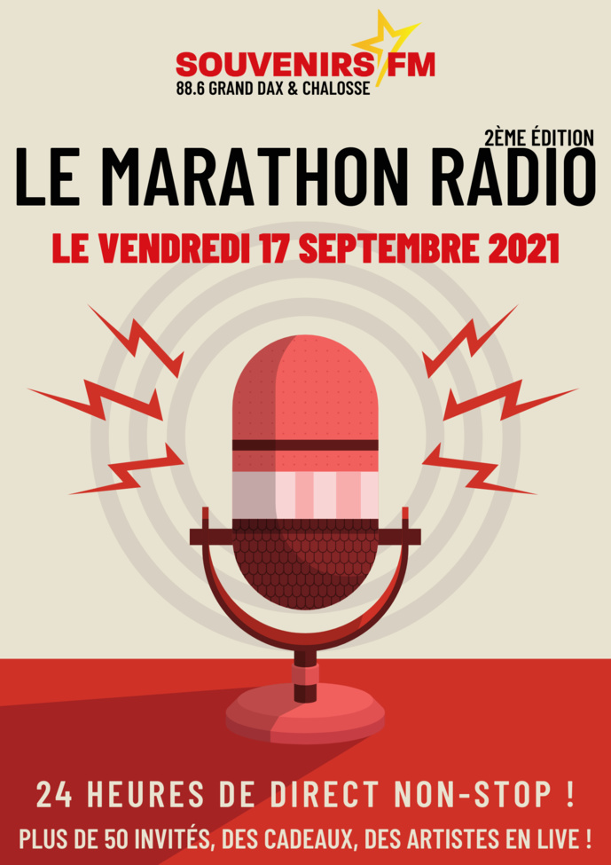 Souvenirs FM organise son Marathon Radio