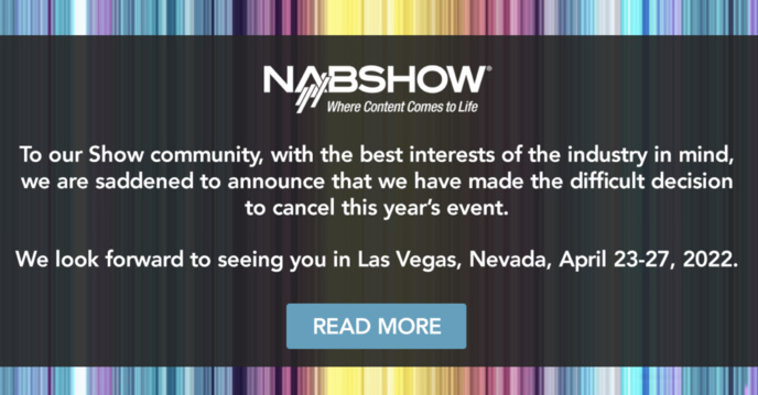 États-Unis : annulation du NAB Show États-Unis : annulation du NAB Show