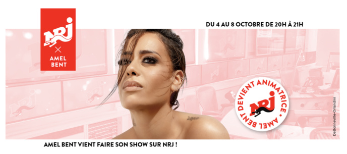 Amel Bent devient animatrice sur NRJ Amel Bent devient animatrice sur NRJ