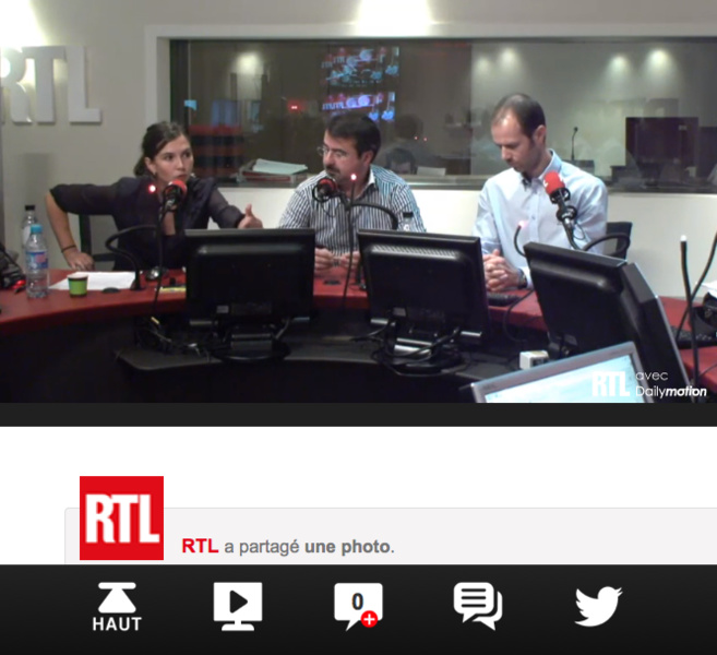 RTL mise sur le Second Ecran