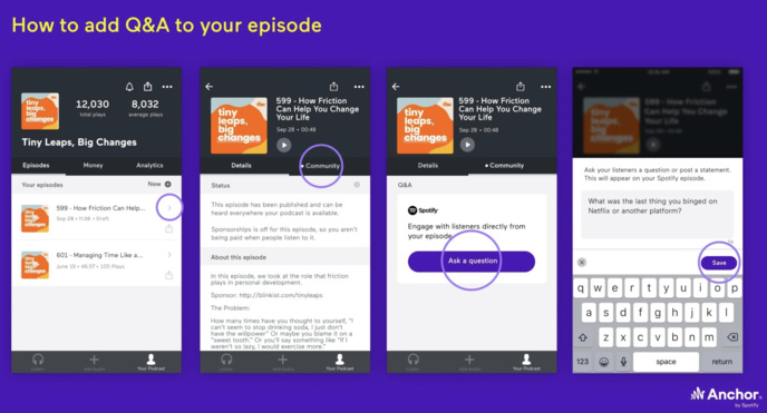 Spotify : nouvelles fonctionnalités pour les podcasts Spotify : nouvelles fonctionnalités pour les podcasts