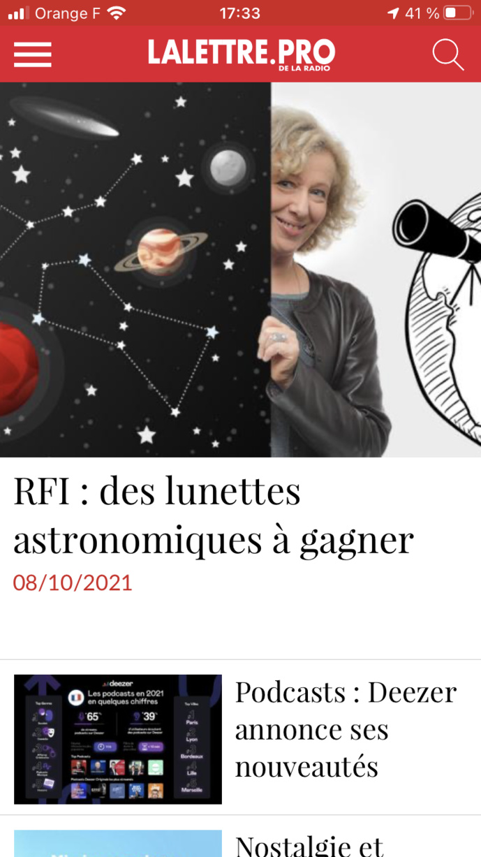 Téléchargez l'application gratuite de La Lettre Pro Téléchargez l'application gratuite de La Lettre Pro