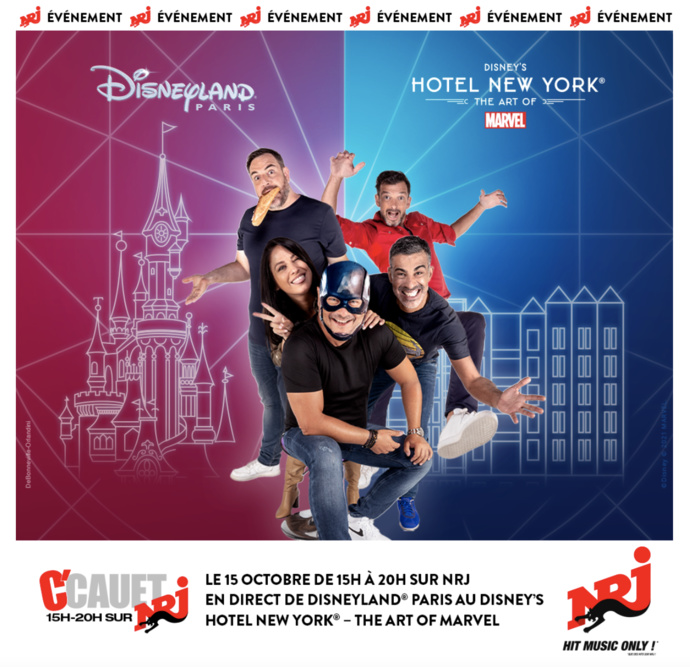 Cauet : une émission en direct à Disneyland Paris Cauet : une émission en direct à Disneyland Paris