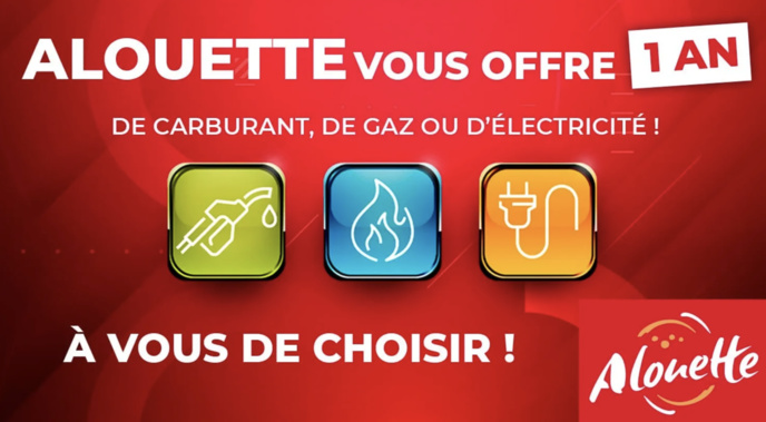 Alouette offre un an de facture énergétique Alouette offre un an de facture énergétique