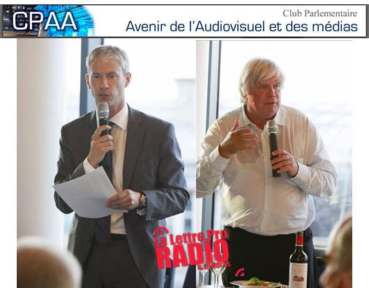 Franck Riester et Michel Français coprésident le CPAA © Véronique Partouche-Axelle Madelin