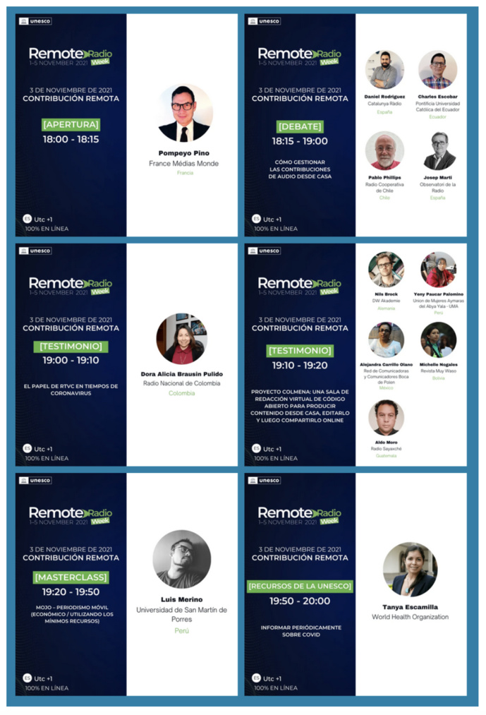 Remote Radio Week : au programme ce mercredi Remote Radio Week : au programme ce mercredi