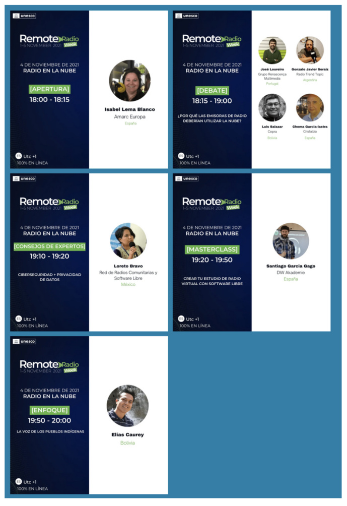 Quatrième journée de la Remote Radio Week Quatrième journée de la Remote Radio Week